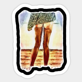 Jumper Bum Sticker